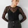 Devlin Lace Long Sleeve Top