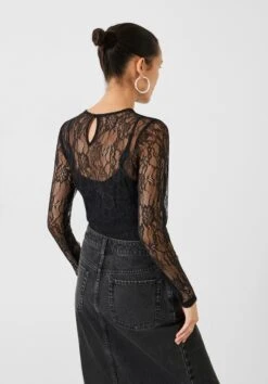 Devlin Lace Long Sleeve Top 20 Devlin Lace Long Sleeve Top -Women Clothing Sale 009701 0456 03