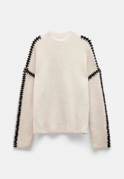 Ida Chunky Cashmere Roll Neck Jumper -Women Clothing Sale 009717 0253 07 2