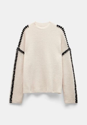 Georgie Diagonal Stripe Wool Blend Jumper 18 Georgie Diagonal Stripe Wool Blend Jumper - Image 16