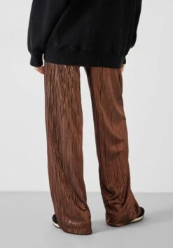 Reva Pleated Wide-Leg Trousers -Women Clothing Sale 009757 4457 03