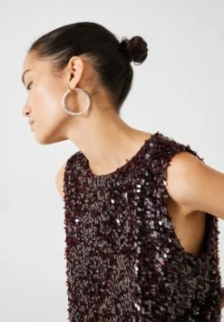 Zarina Sequin Top -Women Clothing Sale 009762 0081 04