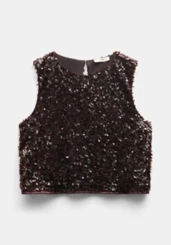 Zarina Sequin Top -Women Clothing Sale 009762 0081 07 1