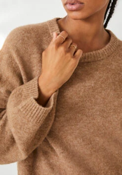 Elaine Slouchy Fit Wool Blend Jumper -Women Clothing Sale 009795 0577 04