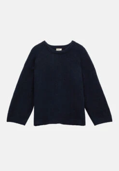 Faris Crew Neck Wool Blend Jumper -Women Clothing Sale 009795 1659 07