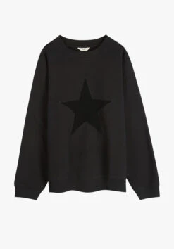 Simran Star Texture Sweatshirt -Women Clothing Sale 009824 0456 07 1