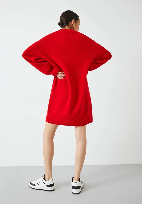 Kenley Wool Blend Jumper Dress 5 Kenley Wool Blend Jumper Dress - Image 3