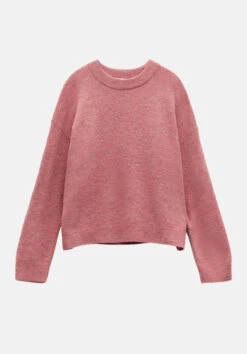 Faris Crew Neck Wool Blend Jumper -Women Clothing Sale 009835 4440 07