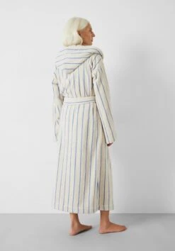 Renée Striped Cotton Towelling Robe -Women Clothing Sale 009840 0340 03