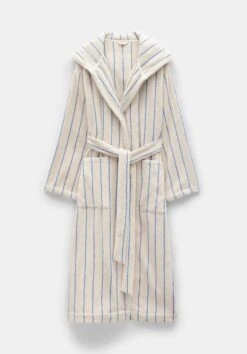 Renée Striped Cotton Towelling Robe -Women Clothing Sale 009840 0340 07 4
