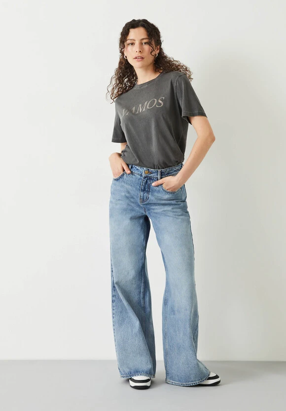 Vamos Crew Neck T-Shirt 4 Vamos Crew Neck T-Shirt - Image 2