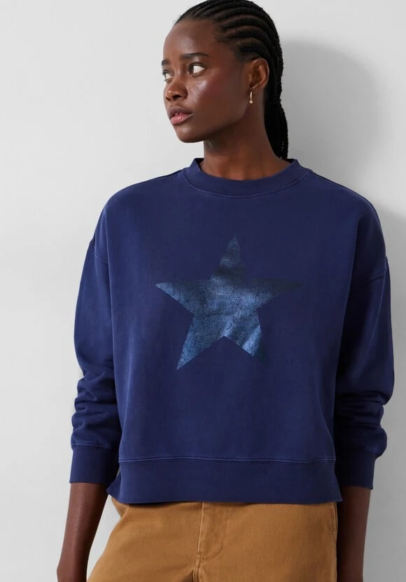 Roxy Metallic Star Sweatshirt 3 Roxy Metallic Star Sweatshirt
