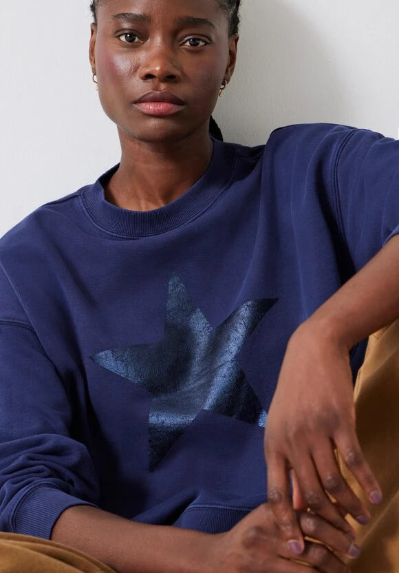 Roxy Metallic Star Sweatshirt 6 Roxy Metallic Star Sweatshirt - Image 4