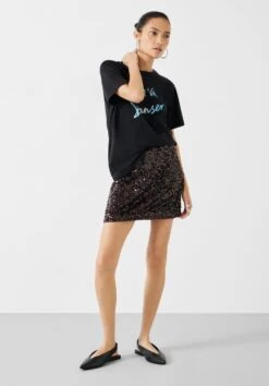 Zarina Sequin Mini Skirt