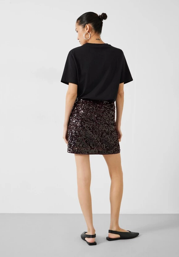 Zarina Sequin Mini Skirt 5 Zarina Sequin Mini Skirt - Image 3