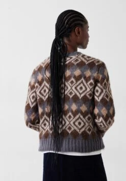Tessa Fairisle Crew Jumper -Women Clothing Sale 010101 2805 03
