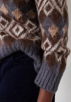 Tessa Fairisle Crew Jumper -Women Clothing Sale 010101 2805 04