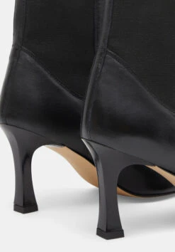 Leather Chelsea Stiletto Boots -Women Clothing Sale 010104 0456 04