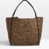 Vero Zebra Print Tote Bag 2 Vero Zebra Print Tote Bag -Women Clothing Sale 010214 4397 01