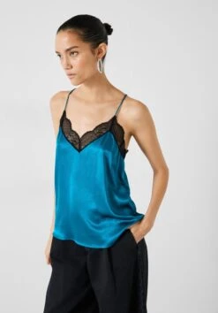 Estella Satin Lace Cami