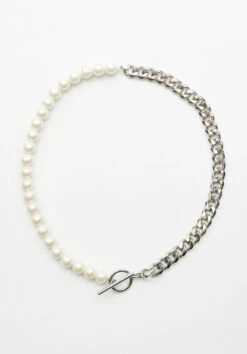 Harrie Pearl Chain Necklace -Women Clothing Sale 010976 3038 01