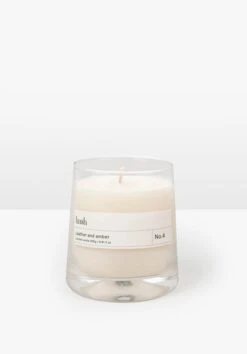 Hush Candle 250g - Leather & Amber